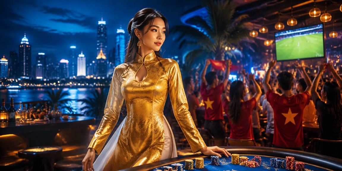 Phòng live casino baccarat trực tuyến với dealer thật trên nền tảng lk68